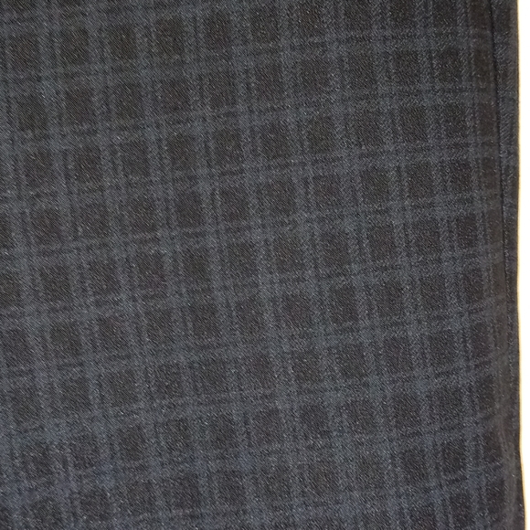 Black Checked Crop Pants - Picture 2 of 4